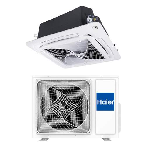Haier Roundway Cassette plafond binnen + buitenunit 7,1 kW R32 (excl. uitblaaspaneel)