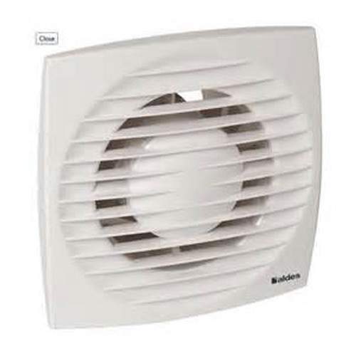 Aldes Design 125T muur- of wandventilator Ø125 mm wit