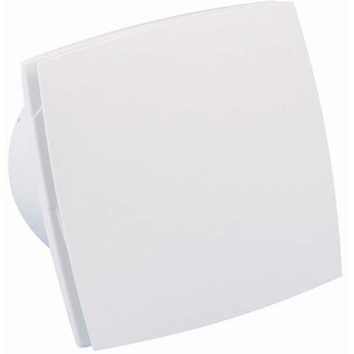 Nedco LD 125 badkamer/toiletventilator 125mm 167 m³/h front wit kunststof