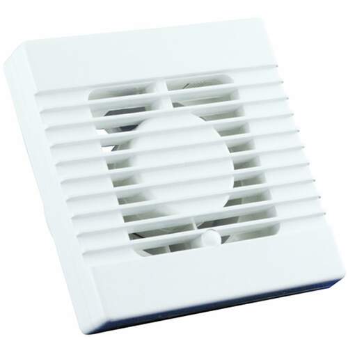 Nedco EF 120 badkamerventilator 120mm 130 m³/h kunststof wit