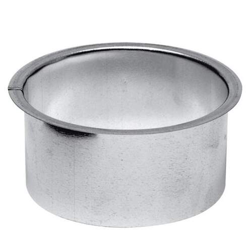 R-vent Spiro flensbus Ø150 mm h=80 mm sendzimir verzinkt