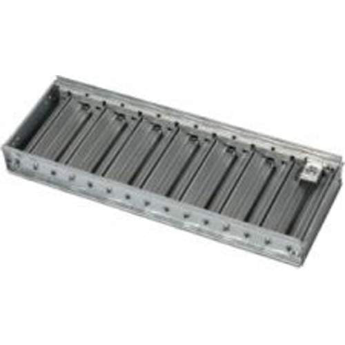 Aldes H registerklep 525 x 125 mm met damper met rechte schuif