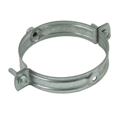 R-vent Spiro beugel zonder rubberen inlage Ø150 mm sendzimir verzinkt