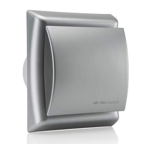 Itho Daalderop BTV-N211T badkamer- en toiletventilator met timer zilver