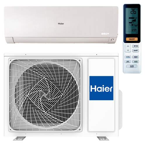 Haier Flexis Plus binnen + buitenunit R32 mat wit (incl. IR afstandsbediening en Wifi-module)