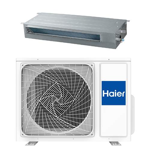 Haier Slim Duct kanaal binnen + buitenunit R32 (incl. Wifi-module) (niet geschikt voor toepassing met kanalen en slangen)