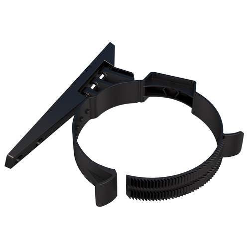 Ubbink dakbeschotbeugel Ø100-131 mm PP zwart