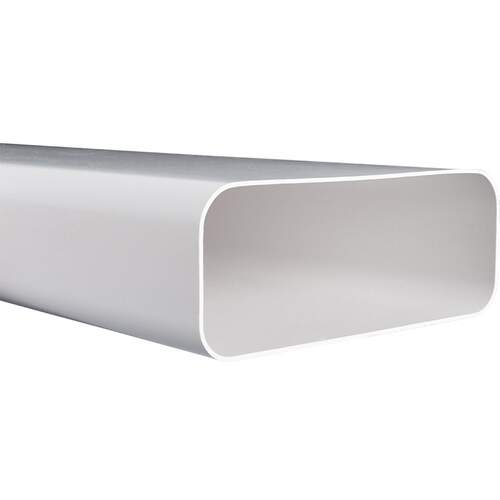 Nedco ECO+ buisstuk 220 x 90 mm L=1000 mm kunststof wit