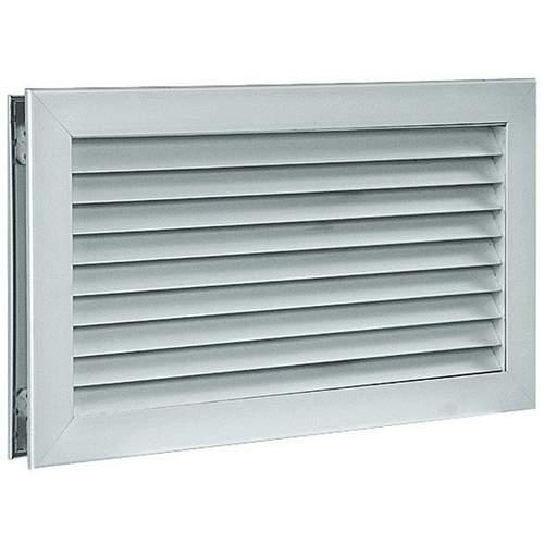 Aldes AC181F1 doorvoerrrooster 600 x 300 mm met vaste lamellen