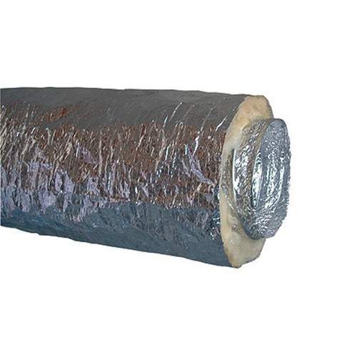Aldes Algaine flexibele slang Ø500 mm L=10 meter aluminium thermisch en akoestisch geïsoleerd