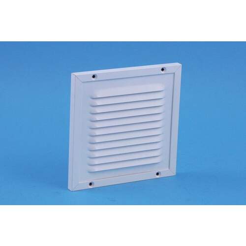 Nedco kaderrooster 300 x 300 mm aluminium wit