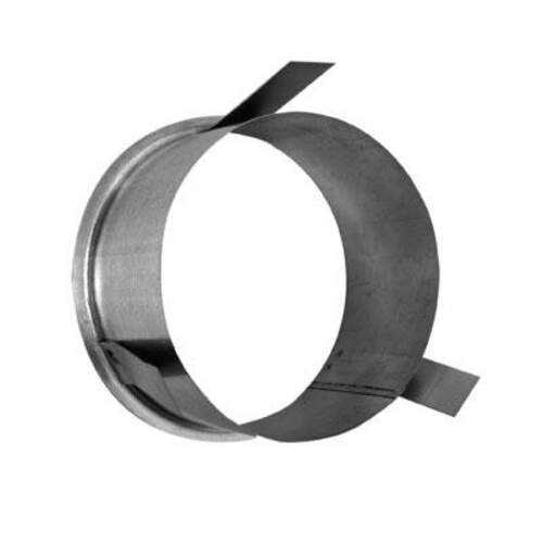 R-vent Spiro montagebus met klemveren Ø150 mm sendzimir verzinkt