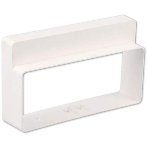 Nedco overgangsstuk recht 227 x 133 mm - 220 x 90 mm