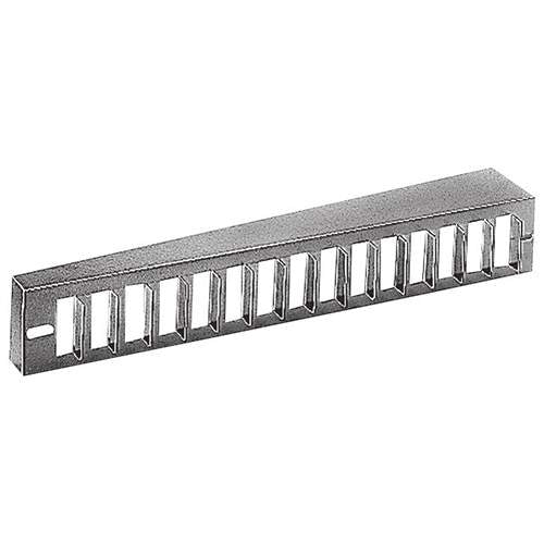 Aldes N registerklep 525 x 225 mm met damper met schuine schuif