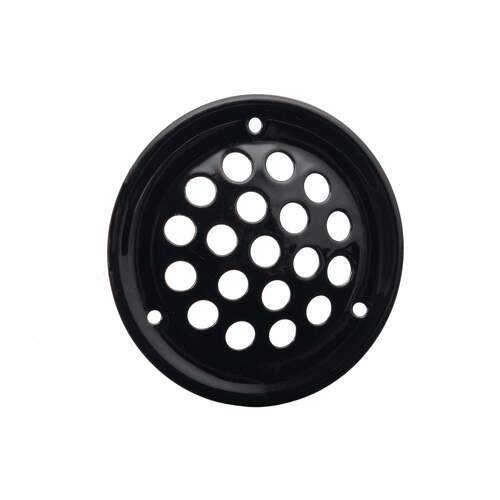 Nedco schoepenrooster RVS Ø69 mm zwart