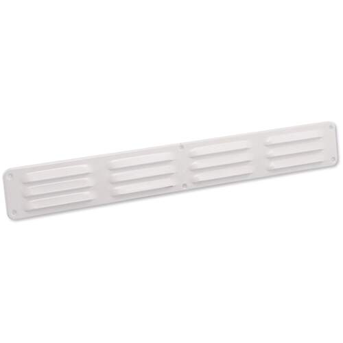 Nedco Schoepenrooster 65 x 500 mm aluminium wit