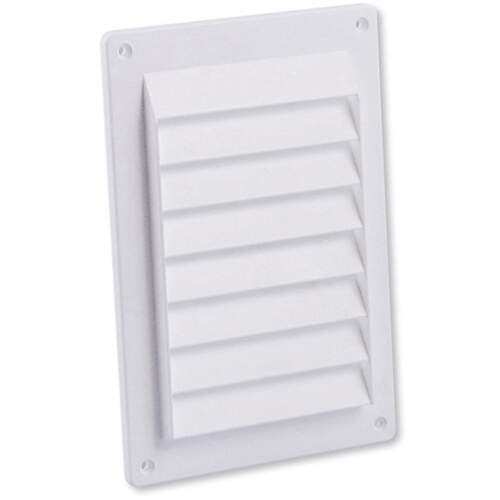 Nedco Schoepenrooster 220 x 150 mm kunststof wit