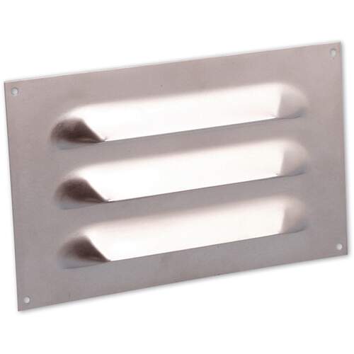 Nedco schoepenrooster 150 x 250 mm vlak en grote schoepen aluminium