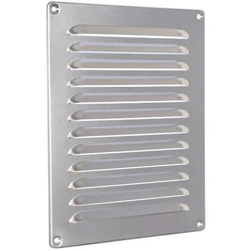 Nedco Schoepenrooster 250 x 200 mm aluminium