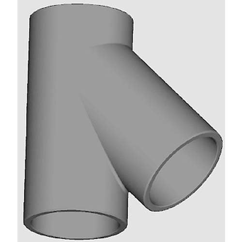 Ubbink HR-WTW t-stuk 45° Ø150 x 150 x 150 mm