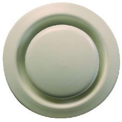 Zehnder Afvoerventiel 125mm staal Wit STB BE=36 stuks