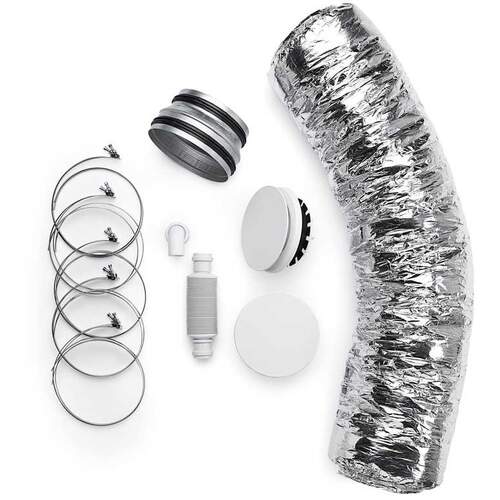 Zehnder WTW aansluitpakket rond 180 voor optimale ventilatie met ComfoAir Q450 en ComfoAir E 400.