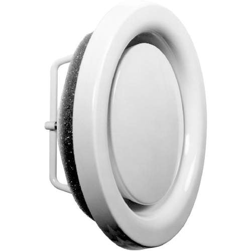 Itho Daalderop Afvoerventiel 200mm staal RAL9010 MLV 200-W