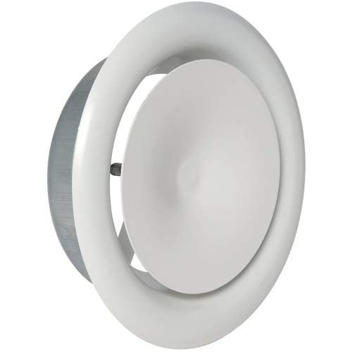 Aldes SR 145 luchtventiel toevoer Ø125 mm staal RAL9010