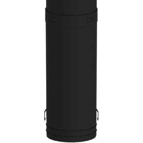 Burgerhout Megavent verlenging onderdaks L=250mm zwart