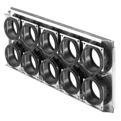 Zehnder Comfowell verdeelplaat type CW-M 520 10x Ø90 mm