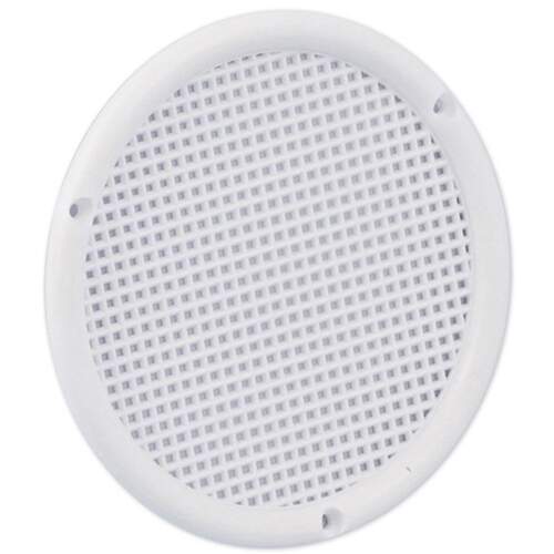 Nedco Ventilatierooster vlak 56mm wit kunststof