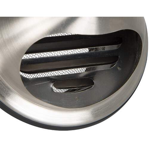 Nedco ventilatierooster 100mm design model rvs