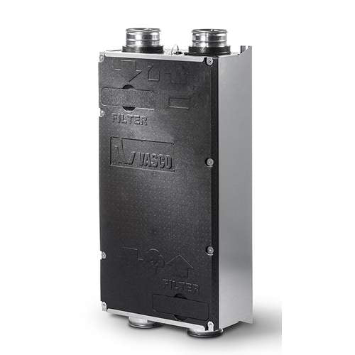 Vasco D275 III WTW unit 275m3/h inclusief RF schakelaar