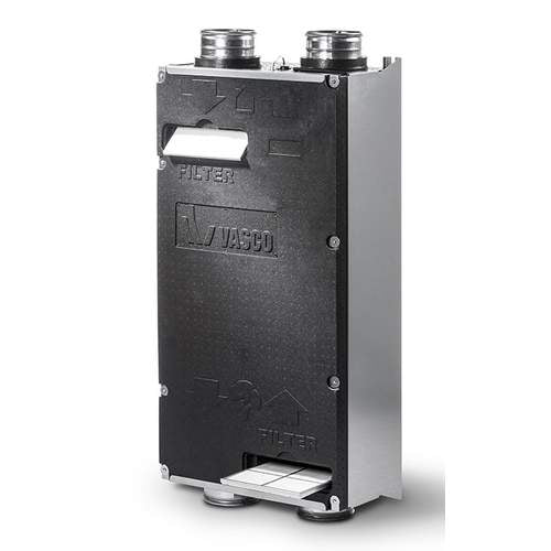 Vasco D275 III WTW unit 275m3/h inclusief RF schakelaar