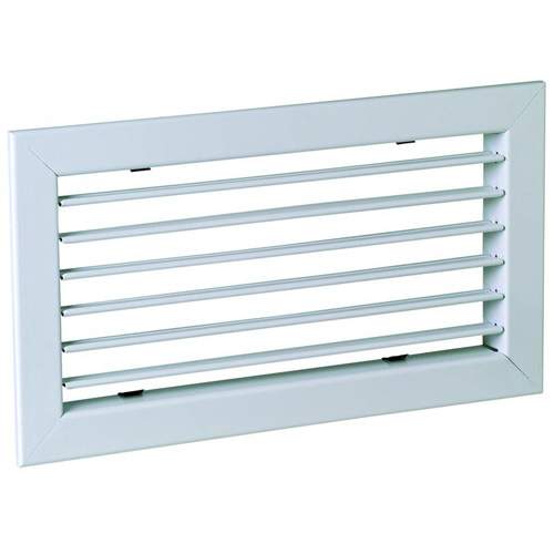 Aldes AC101 wandrooster 300 x 150 mm met enkele deflectie aluminium