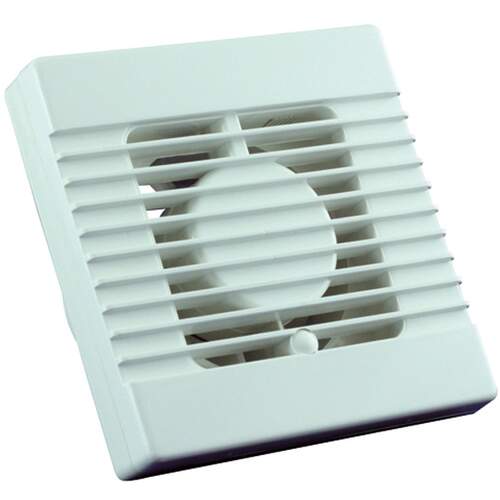 Nedco EF 100T badkamerventilator met nalooptimer 100mm 90 m³/h kunststof wit