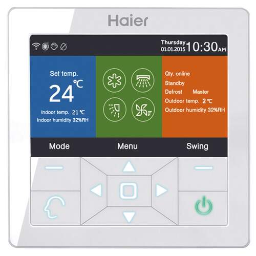 Haier bediening bedraad met backlight display en kleurenscherm