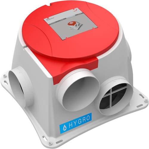 Zehnder Comfofan S RP Hygro ventilatie-unit met RF ontvanger en hygro sensor
