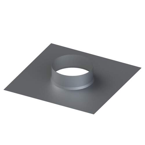 R-vent Spiro plakplaat Ø450 - 465 mm sendzimir verzinkt plat dak
