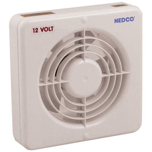 Nedco CR 100LV badkamer/toiletventilator 100mm 90 m³/h wit kunststof