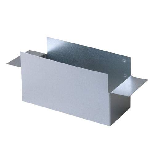 R-vent Spiro flensbox 80 x 170 mm sendzimir verzinkt