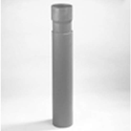Dyka PVC schuifstuk 80 x 75 mm L= 502 mm grijs