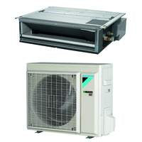 Daikin kanaal lage inbouw binnen + buitenunit R32 excl. bediening