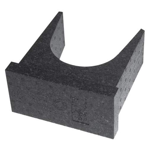 R-vent Spiro instort eindstuk EPP 80 x 170 mm Ø150mm
