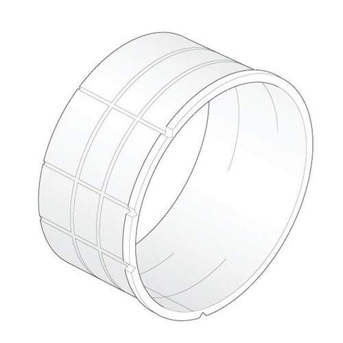 R-vent flexibele ring Ø200 mm kunststof