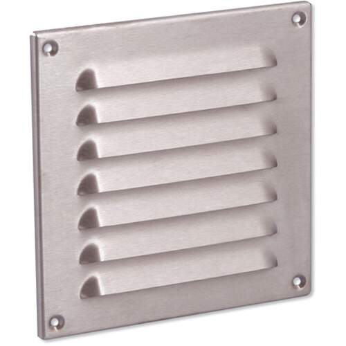 Nedco schoepenrooster 200 x 200 mm RVS