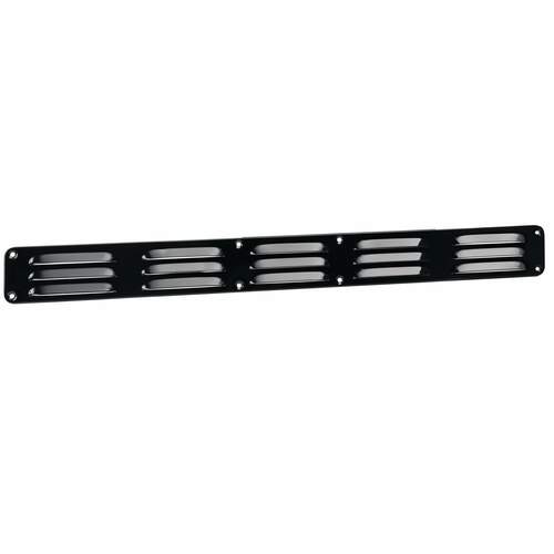 Nedco schoepenrooster aluminium Ø150 mm zwart