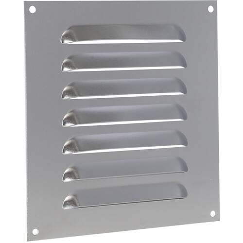 Nedco schoepenrooster 150 x 150 mm vlak model met grote schoepen aluminium