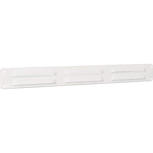 Nedco Schoepenrooster 40 x 370 mm aluminium wit