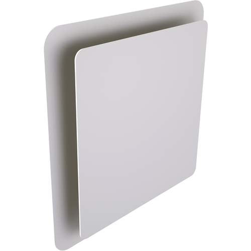 Ubbink Haelix Quadro ventiel toe- afvoer KS125 wit
